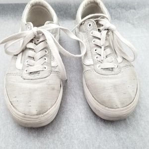 Heather grey old school Van's size 1